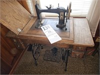 Antique Domestic Sewing Machine