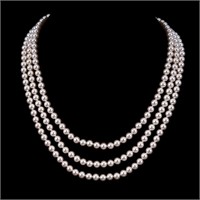 Arc Pearl Necklace