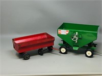 Pair of Farm equipment- Wagons