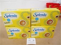 4 Packs Splenda Sweetener 200 Packs/Box