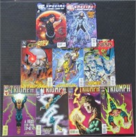 (9) DC Assorted Comic Books