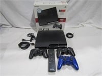 PS3 & DVD Remote w/ Controllers, Box, Wires