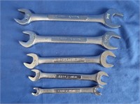 Craftsman Open Ended Wrenches 1/4"-3/4"