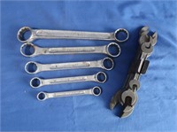 Bridgeport Open Ended Wrenches, Closed End