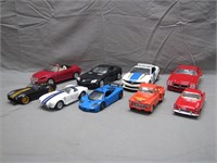 Lot of 9 Vintage Die Cast Collectible Cars
