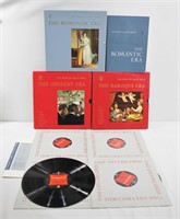 3pc Romantic, Opulent, Baroque Era Music Vinyls