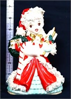 Vintage 7in Christmas angel figure, see pics