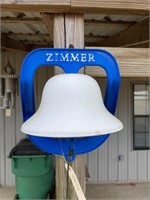 Zimmer porch bell with hanging decoration