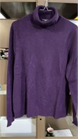 Lord & Taylor 100% Cashmere Sweater Size XL Mint C