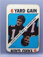 Tom Dempsey 1971 Topps Game