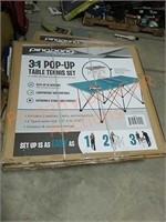 Pop-up Table tennis Set