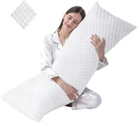 Full body pillow, White, 40 × 15 in
