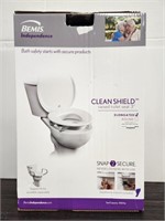 Clean Shield 3" Raised Toilet Seat