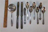 Assorted Silver Plate Utensils