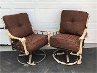 SWIVEL PATIO CHAIRS #1