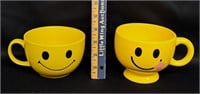 Happy/Smiley Face  Large Mugs