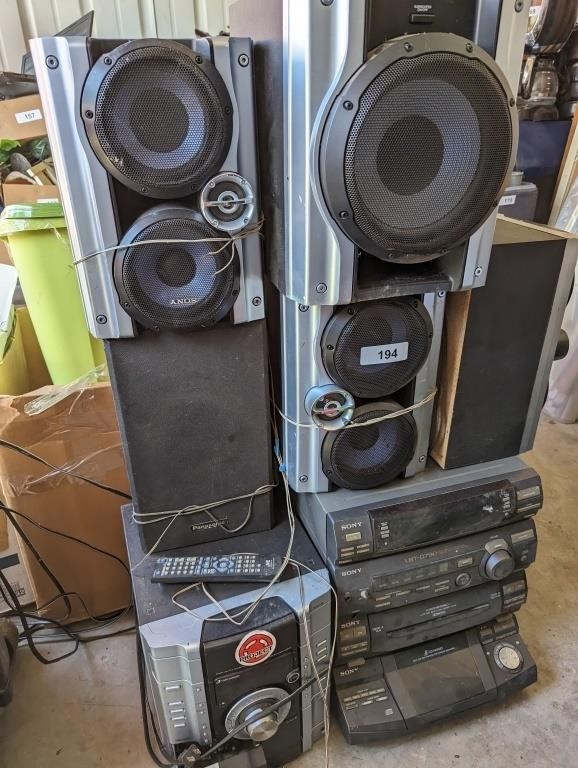 Sony Stereo & Speakers, Other Stereo
