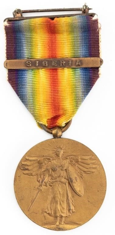 Original WWI Siberian Expedition Victory Medal