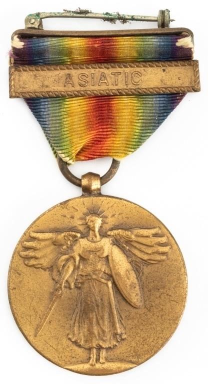 Original WWI Navy Victory Medal & Asiatic Clasp