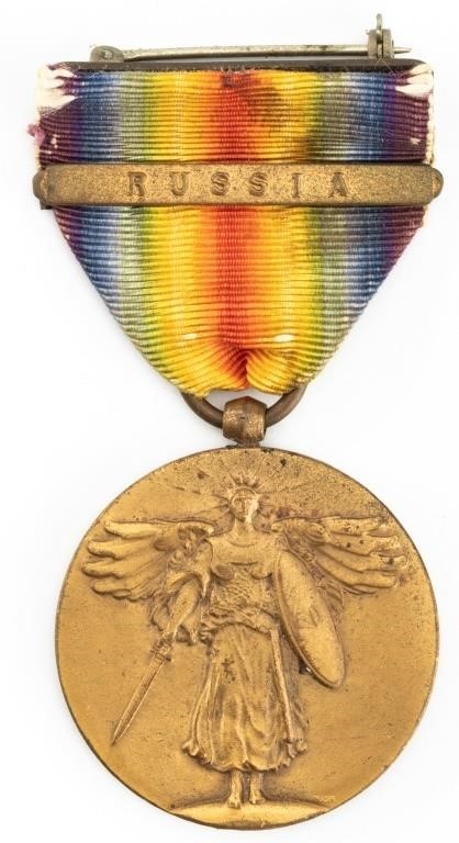 Original U.S. WWI North Russian Victory Medal