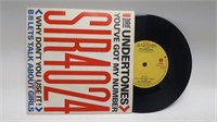 UK THE UNDERTONES - '45 VINYL RECORD ALBUM NM/VG+