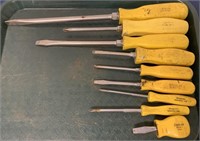 Snap-on 9 Screw Drivers