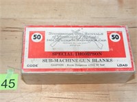 Thompson Sub-Machine Gun Blanks 50ct