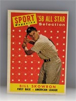 1958 Topps Bill Skowron All Star 477