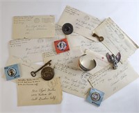 Vintage War Letters and Military Items