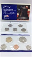 2006 U.S Mint Uncirculated Coin Set Philadelphia