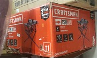 Craftsman 15.0 amp table saw 10" 254 mm appears