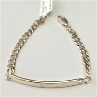 $120 Silver 10.32G 7" Bracelet