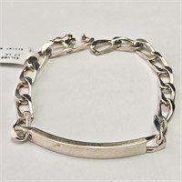 $180 Silver 17.18G 7.5"  Bracelet
