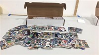 Large box full of 2018 topps baseball cards.