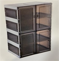 MRSUNKI Shoe Organizer Storage Box with