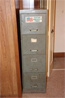 Four Drawer Metal Filing Cabinet