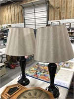 PAIR OF LAMPS