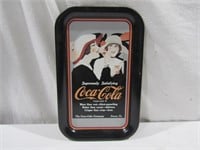 Metal Coca Cola Tray 14" x 9"