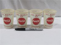 Coca Cola Hope 76-77 Tasting Cups