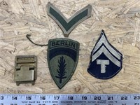 Military Uniform Patches, US Belt Buckle