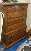 6 drawer chest of drawers approx 55 inches tall x