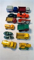 12 ASSORTED LESNEY VEHICLES