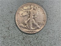 1944 Liberty walking half dollar
