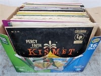 Box lot of records