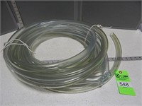 1" Diameter clear plastic tubing; approx 44 ft pe