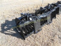 80" Skid Steer Rock & Brush Grapple