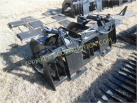 66" Skid Steer Rock & Brush Grapple