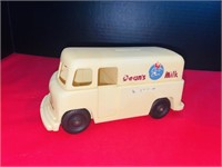 Vintage Deans Milk Truck Bank Toy