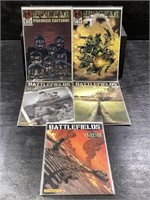 5pc Military Comics
