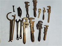 EARLY PIPE WRENCHES